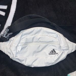 White Adidas Fanny Pack